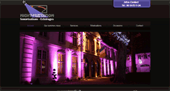 Desktop Screenshot of night-prestation.com