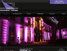 Tablet Screenshot of night-prestation.com